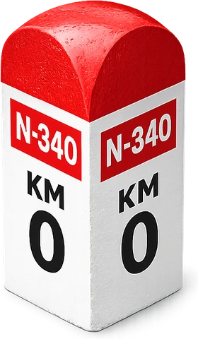 Mojón N-340