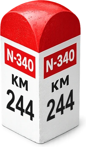 Mojón N-340